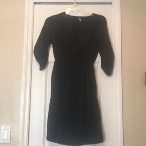 Black casual dress